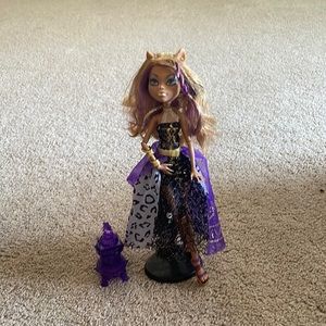 MONSTER HIGH DOLL! 13 Wishes Clawdeen Wolf Doll!